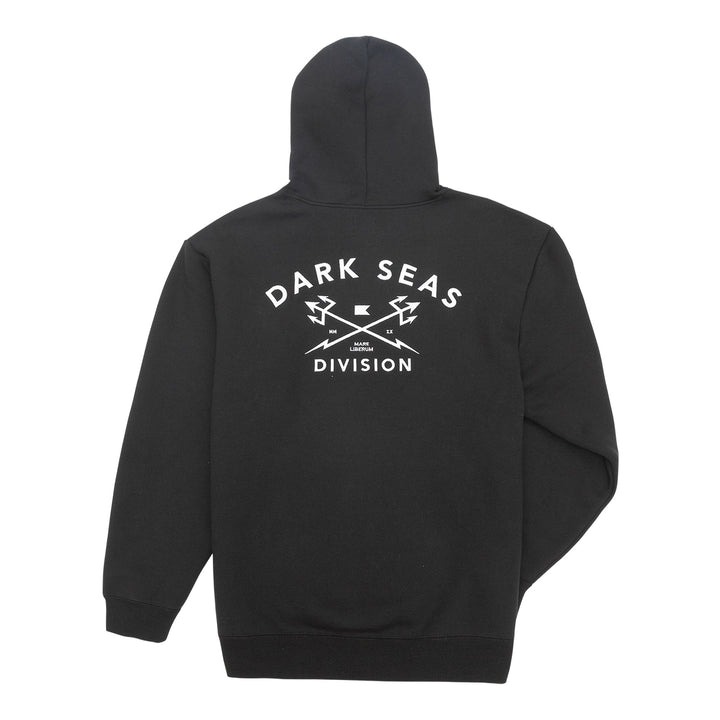 Dark Seas Headmaster Heavyweight Pullover - BLACK - Sun Diego Boardshop