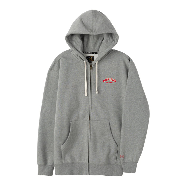 Dark Seas SALUD HEAVYWEIGHT SWEATSHIRT - HEATHER GREY - Sun Diego Boardshop