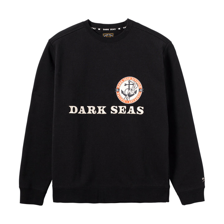 Dark Seas MCALLISTER SWEATSHIRT - BLACK - Sun Diego Boardshop