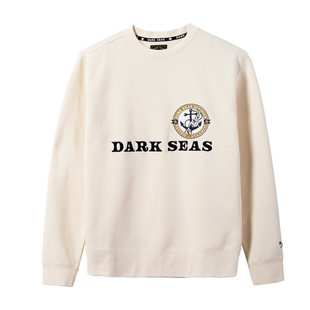 Dark Seas MCALLISTER SWEATSHIRT - OFF WHITE - Sun Diego Boardshop