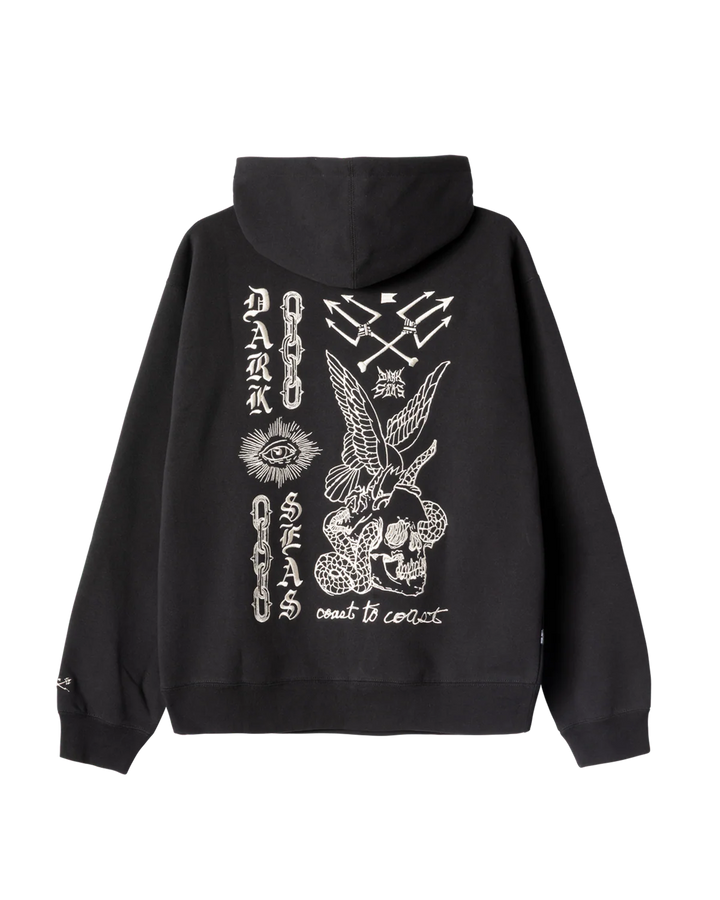 Dark Seas Mesa Sweatshirt - Black - Sun Diego Boardshop
