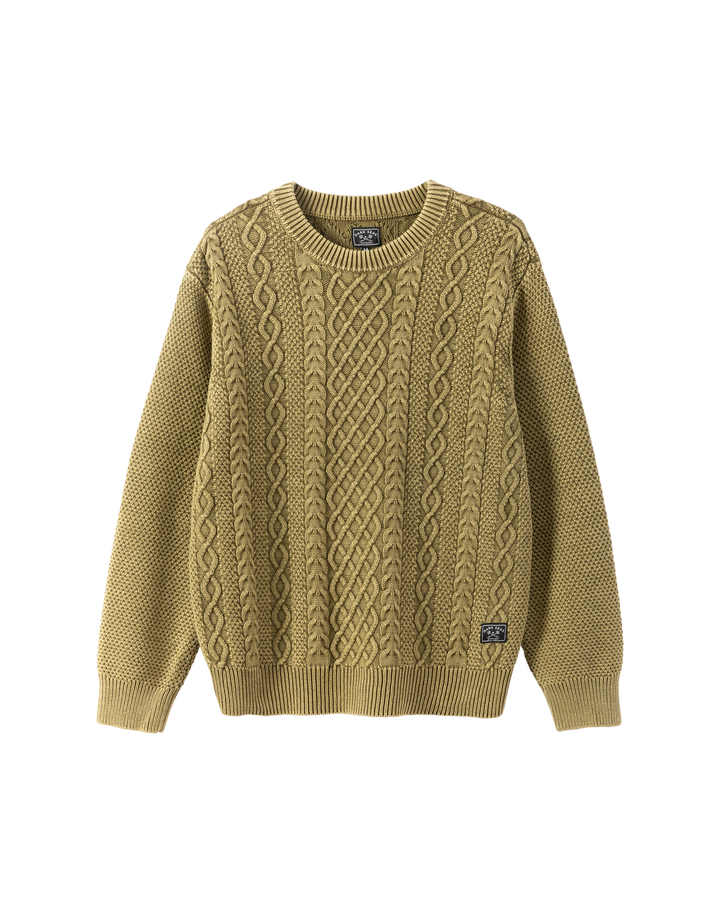 Dark Seas Big Sur Sweater - Moss