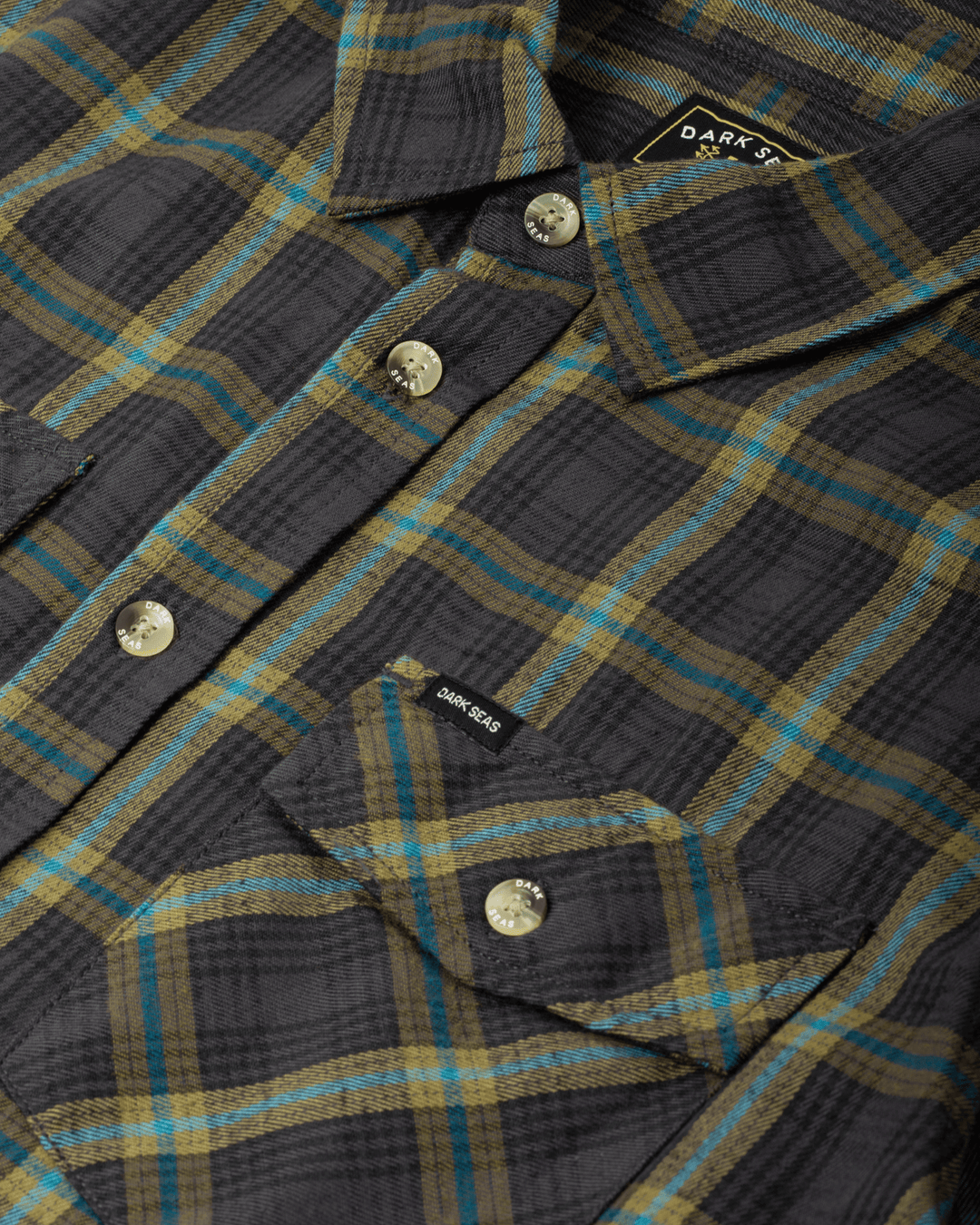 Dark Seas Garrison Shirt - Black