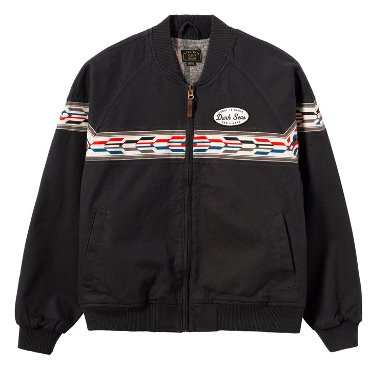 Dark Seas STEVENSVILLE JACKET - BLACK - Sun Diego Boardshop