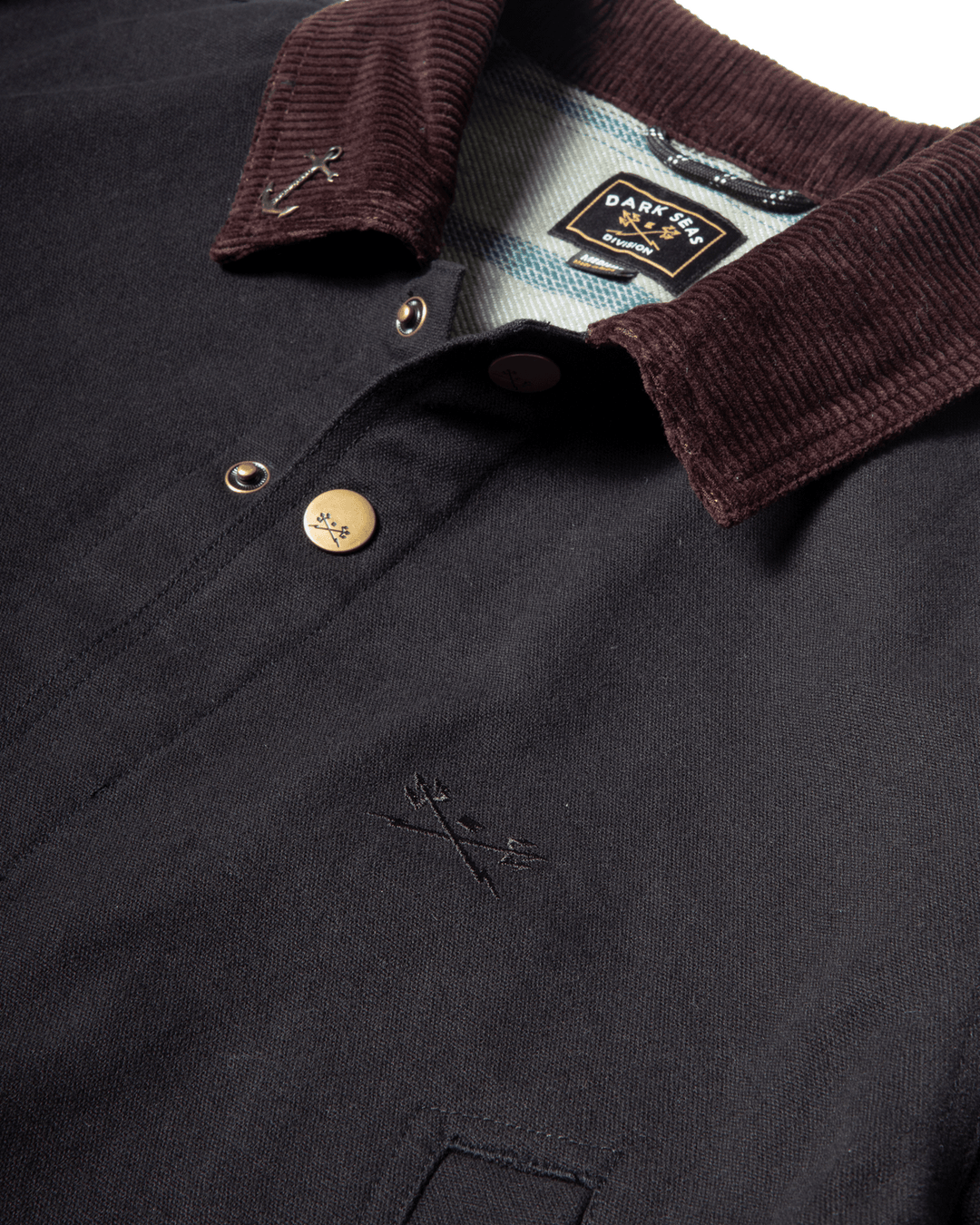 Dark Seas Wrightwood Jacket - Black - Sun Diego Boardshop