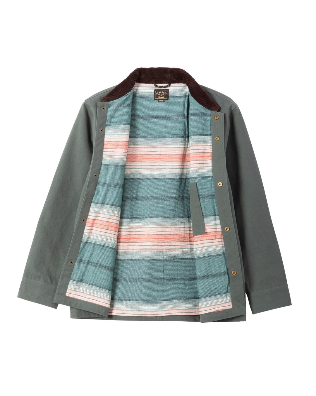 Dark Seas Wrightwood Jacket - Green - Sun Diego Boardshop