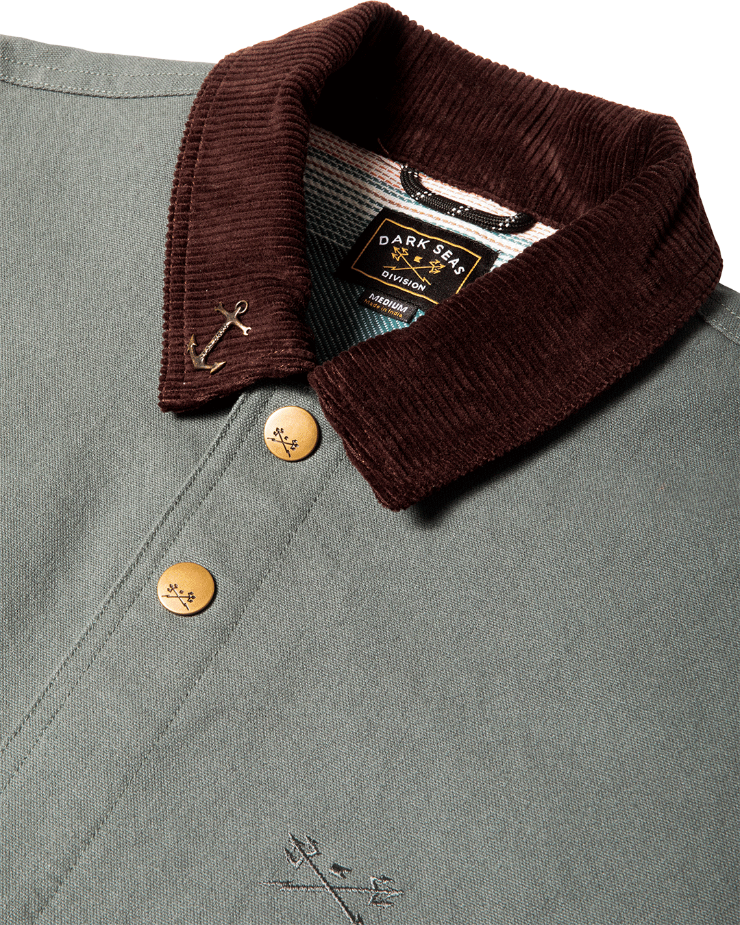 Dark Seas Wrightwood Jacket - Green - Sun Diego Boardshop