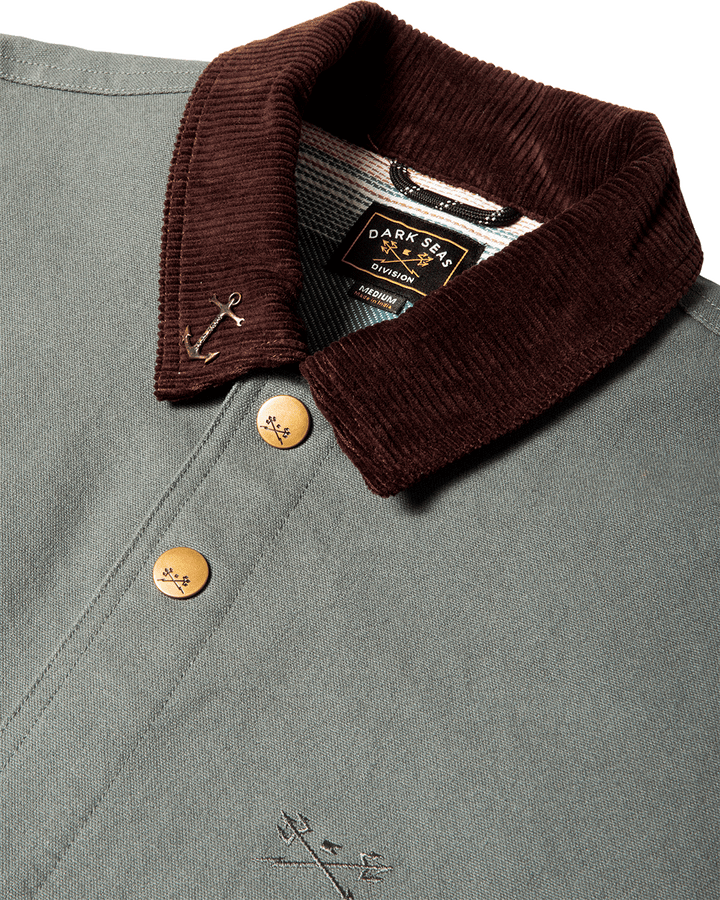 Dark Seas Wrightwood Jacket - Green - Sun Diego Boardshop