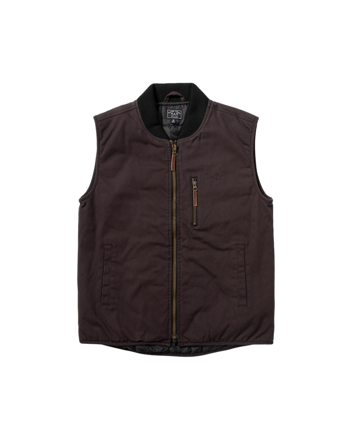Dark Seas Seamus Vest - Black