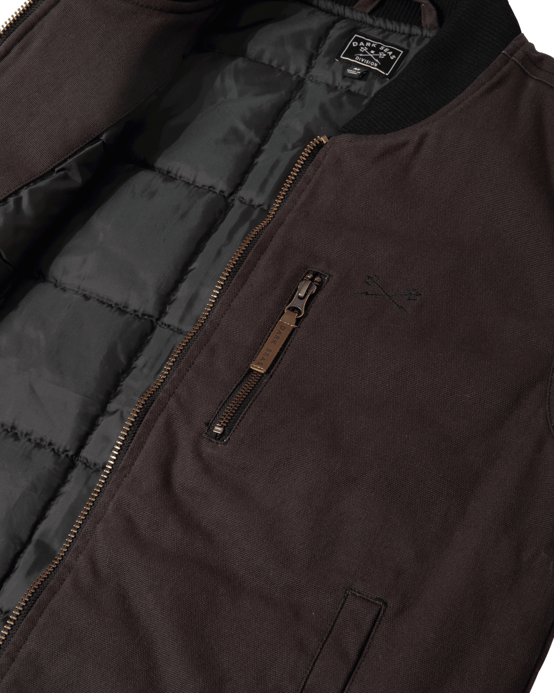 Dark Seas Seamus Vest - Black