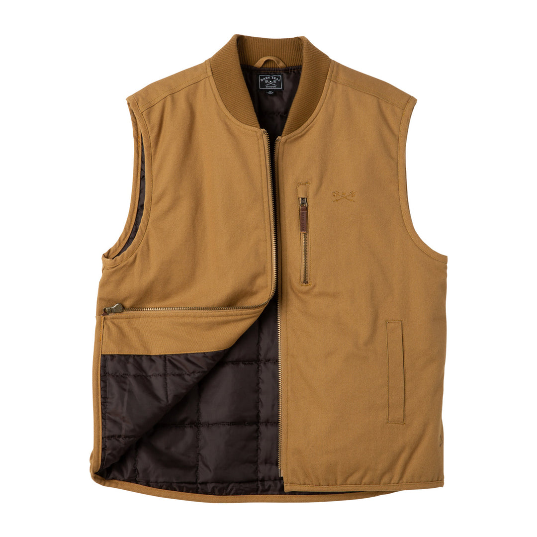 Dark Seas SEAMUS VEST - BRONZE - Sun Diego Boardshop