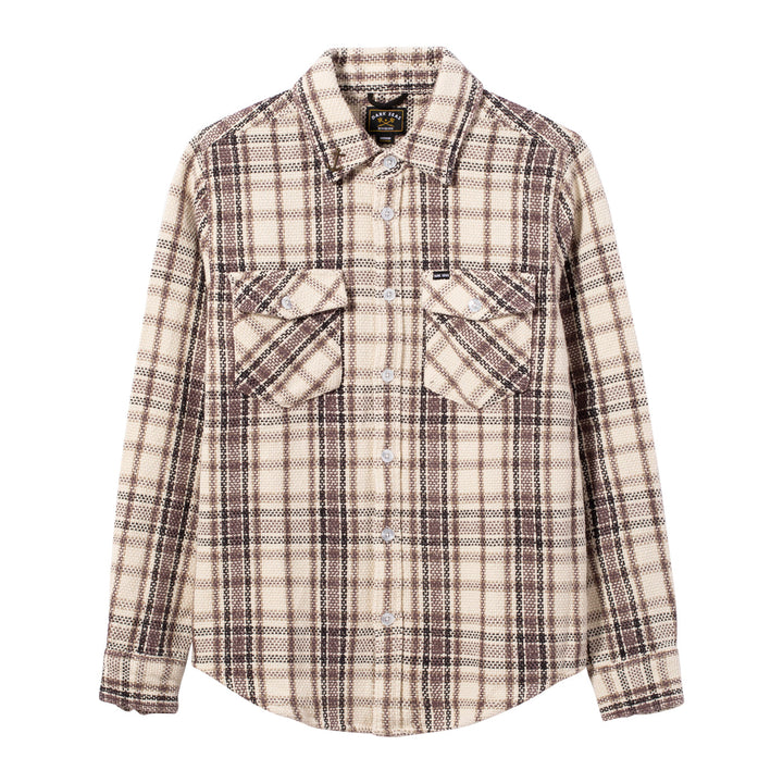 Dark Seas ELKHORN HEAVYWEIGHT FLANNEL - OFF WHITE - Sun Diego Boardshop