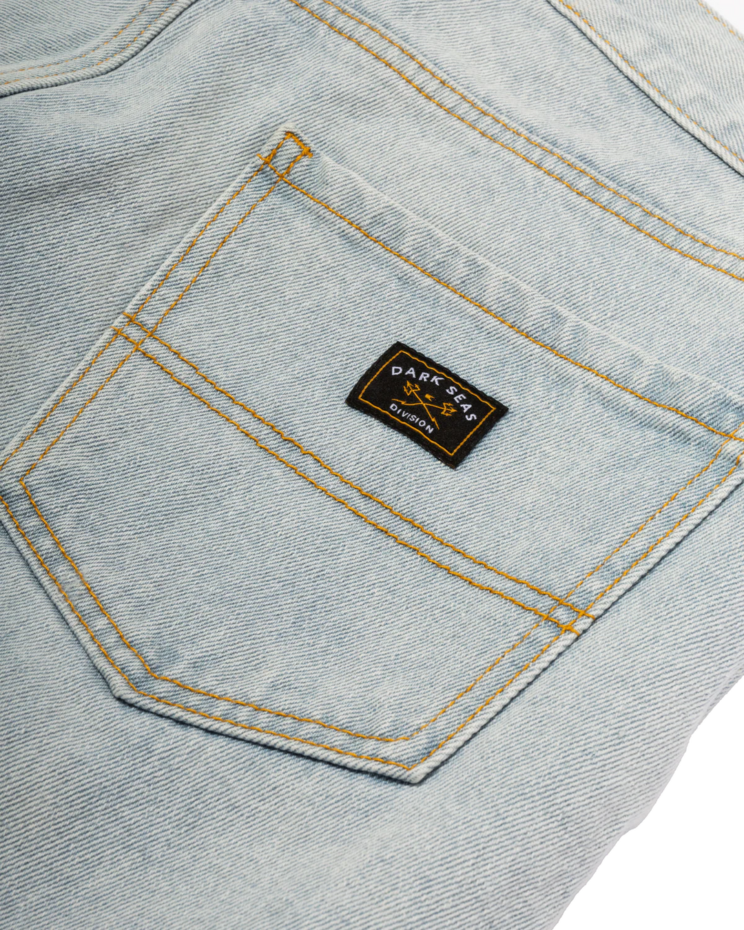 Dark Seas Silverado Short - Bleach Wash - Sun Diego Boardshop