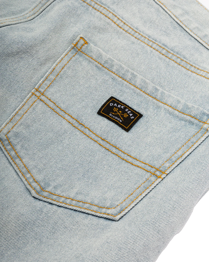 Dark Seas Silverado Short - Bleach Wash - Sun Diego Boardshop