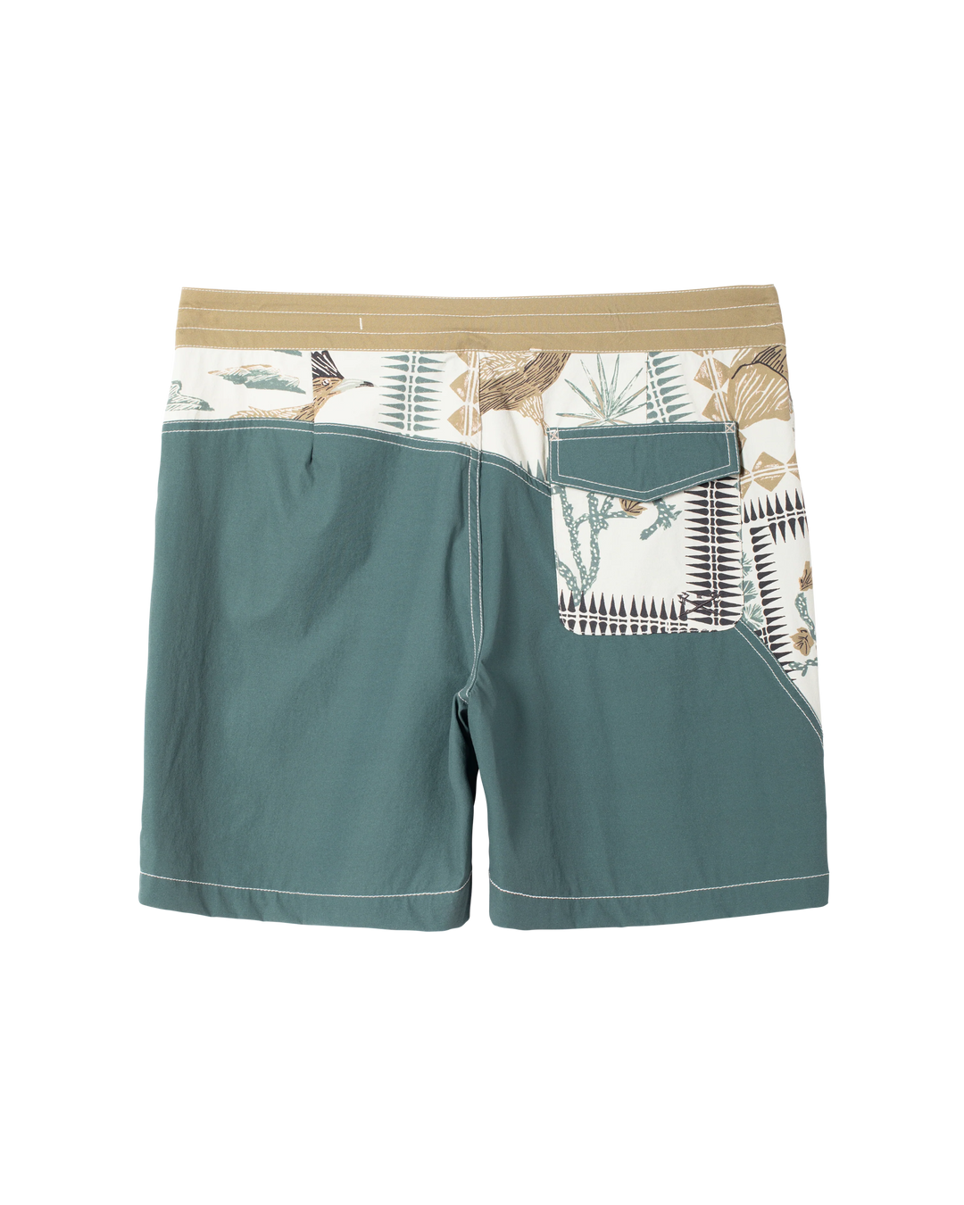 Dark Seas Men's Aliso Boardshort - Green/Brown - Sun Diego Boardshop
