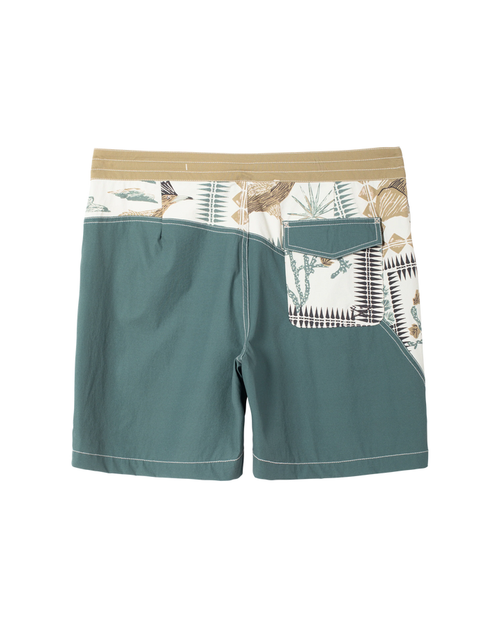 Dark Seas Men's Aliso Boardshort - Green/Brown - Sun Diego Boardshop