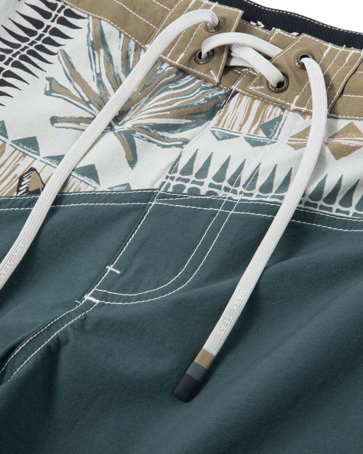 Dark Seas Men's Aliso Boardshort - Green/Brown - Sun Diego Boardshop