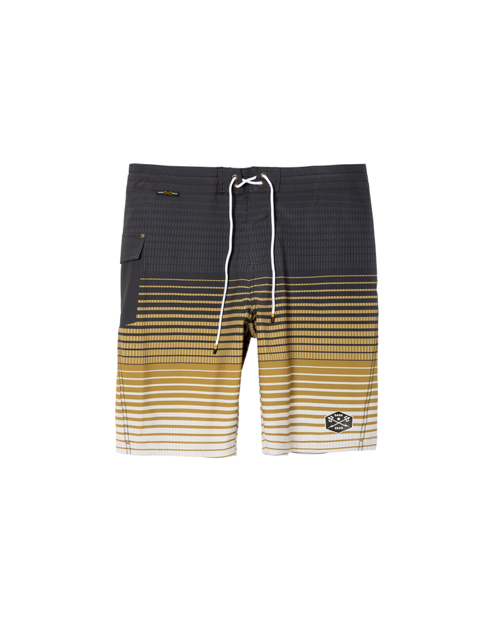 Dark Seas Deepwater Boardshort - Black/Tobacco