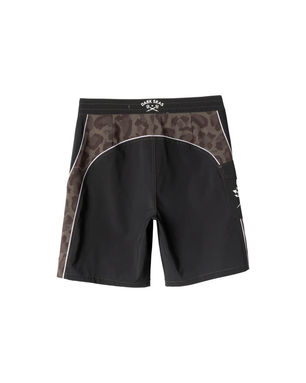 Dark Seas Time Warp Boardshort - Black Camo - Sun Diego Boardshop