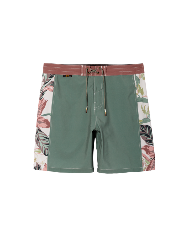 Dark Seas Conway Boardshort - Green