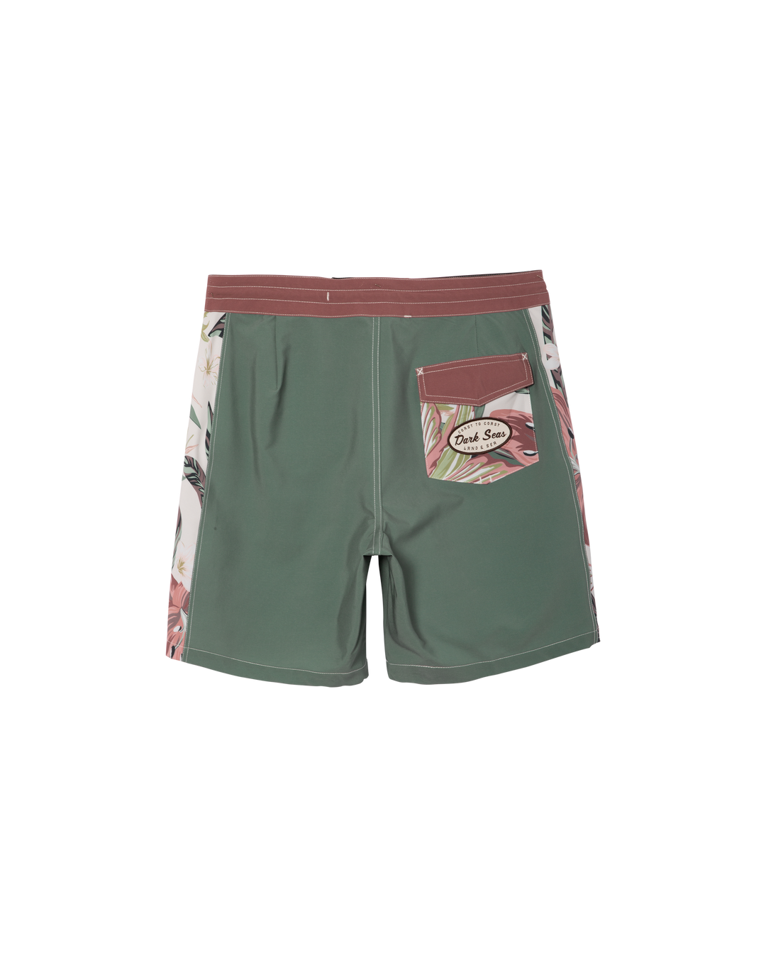 Dark Seas Conway Boardshort - Green