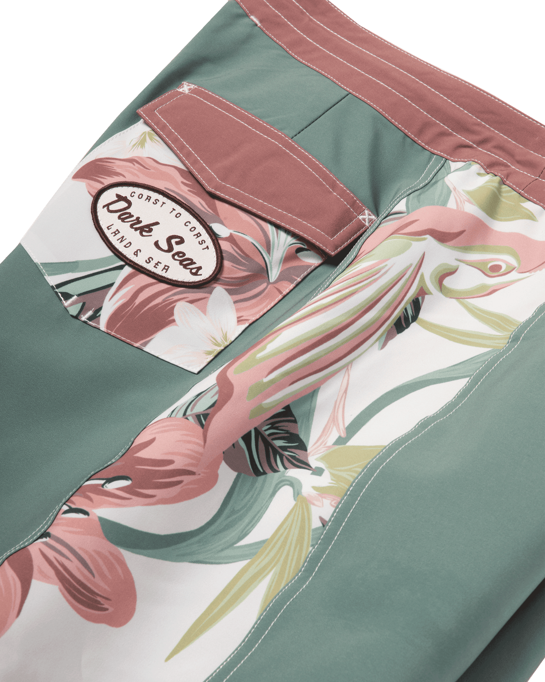 Dark Seas Conway Boardshort - Green