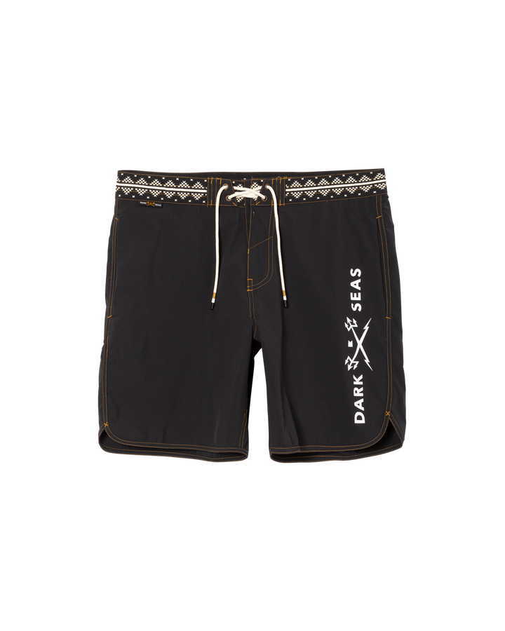 Dark Seas Faron Boardshort - Black