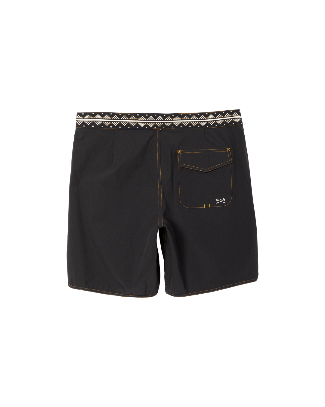 Dark Seas Faron Boardshort - Black