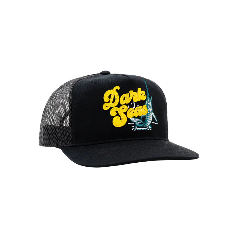 Dark Seas Hat Billfish - Black - Sun Diego Boardshop