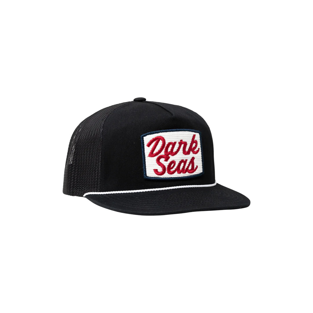 Dark Seas RHODES HAT - BLACK - Sun Diego Boardshop