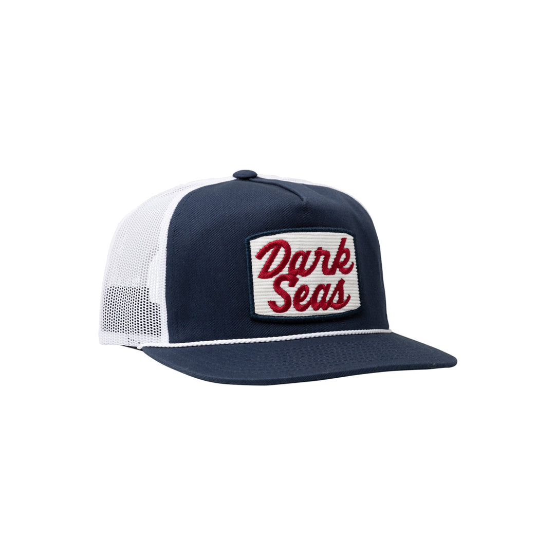 Dark Seas RHODES HAT - NAVY WHITE - Sun Diego Boardshop