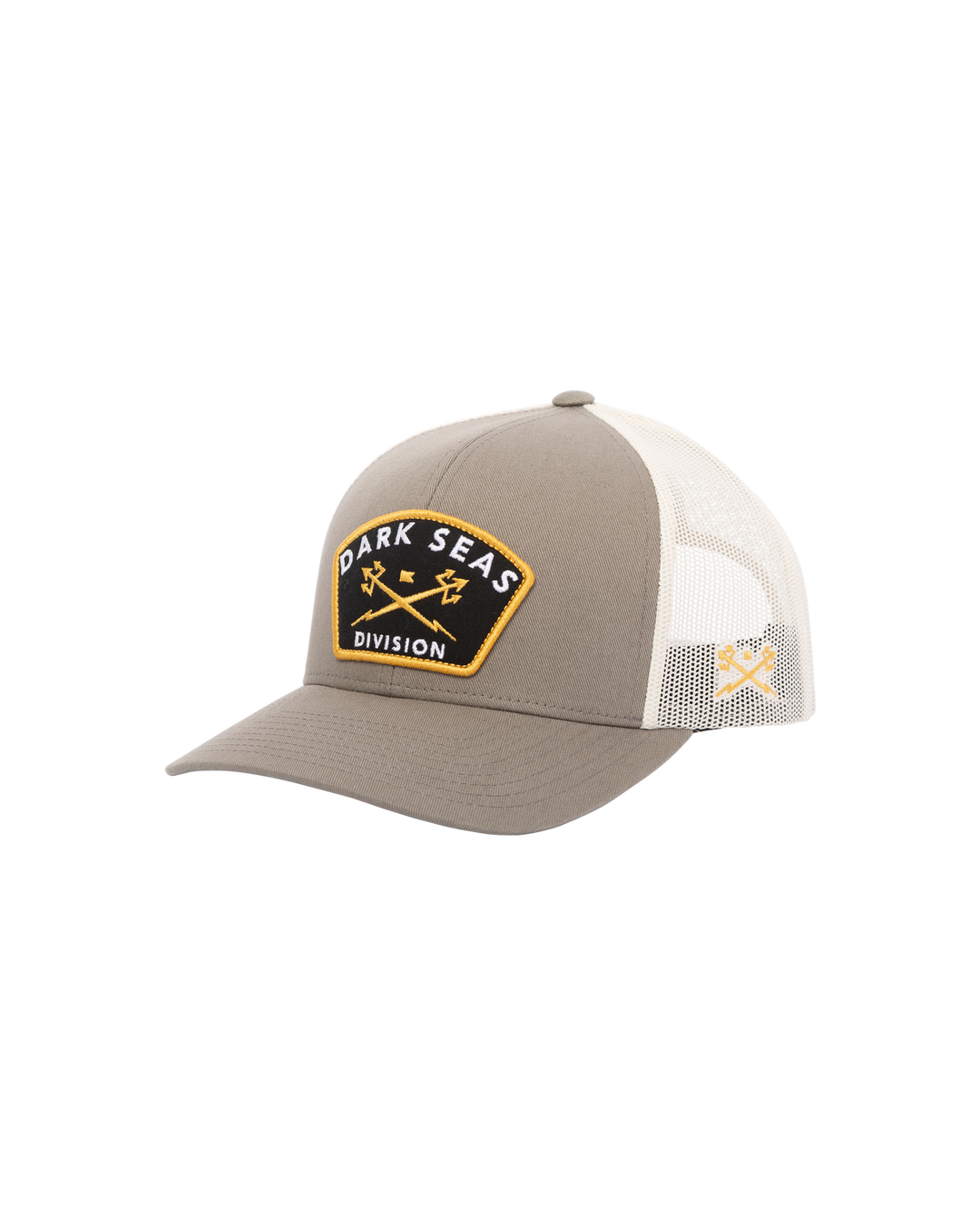 Dark Seas Sentinel Hat - GREY/WHITE - Sun Diego Boardshop