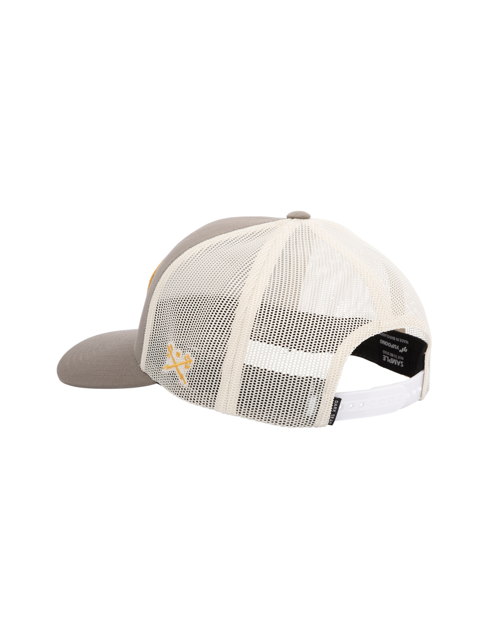 Dark Seas Sentinel Hat - GREY/WHITE - Sun Diego Boardshop