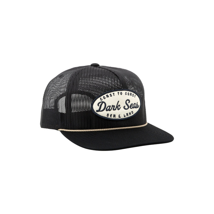 Dark Seas CAPITAL HAT - BLACK - Sun Diego Boardshop