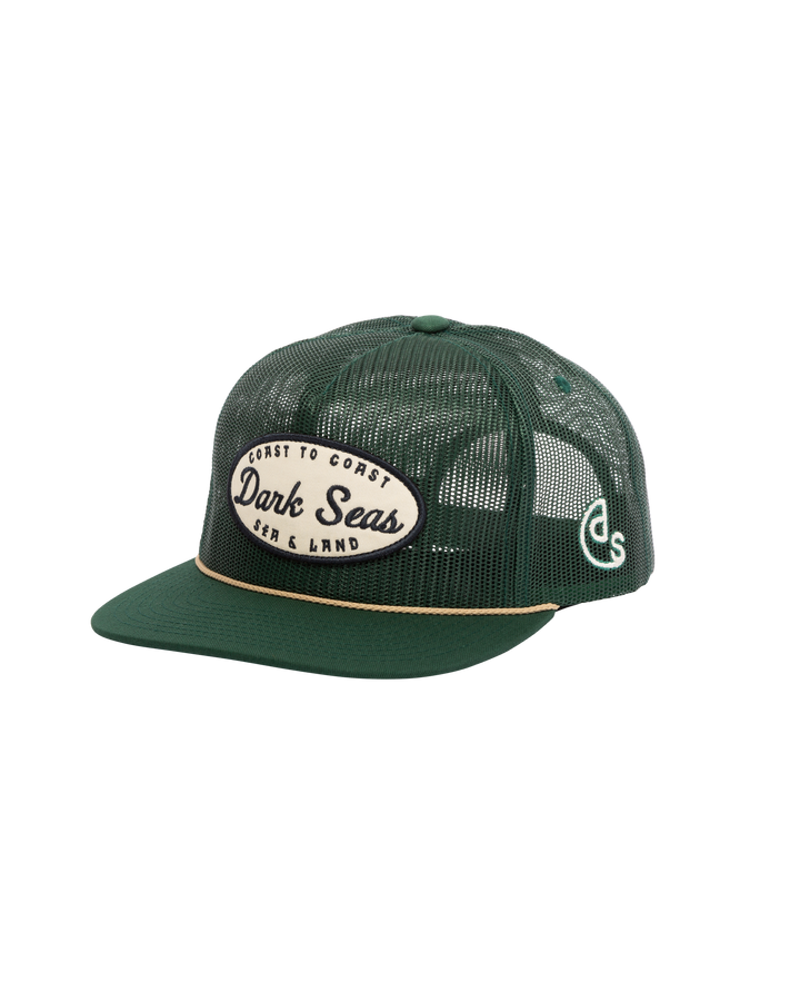 Dark Seas Captial Hat - Green - Sun Diego Boardshop