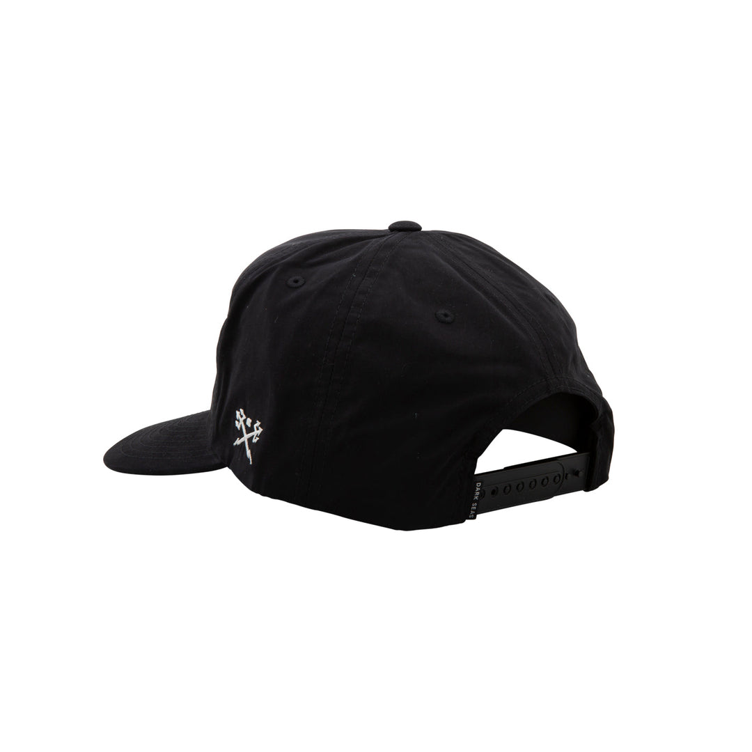 Dark Seas BRANDED HAT - BLACK - Sun Diego Boardshop