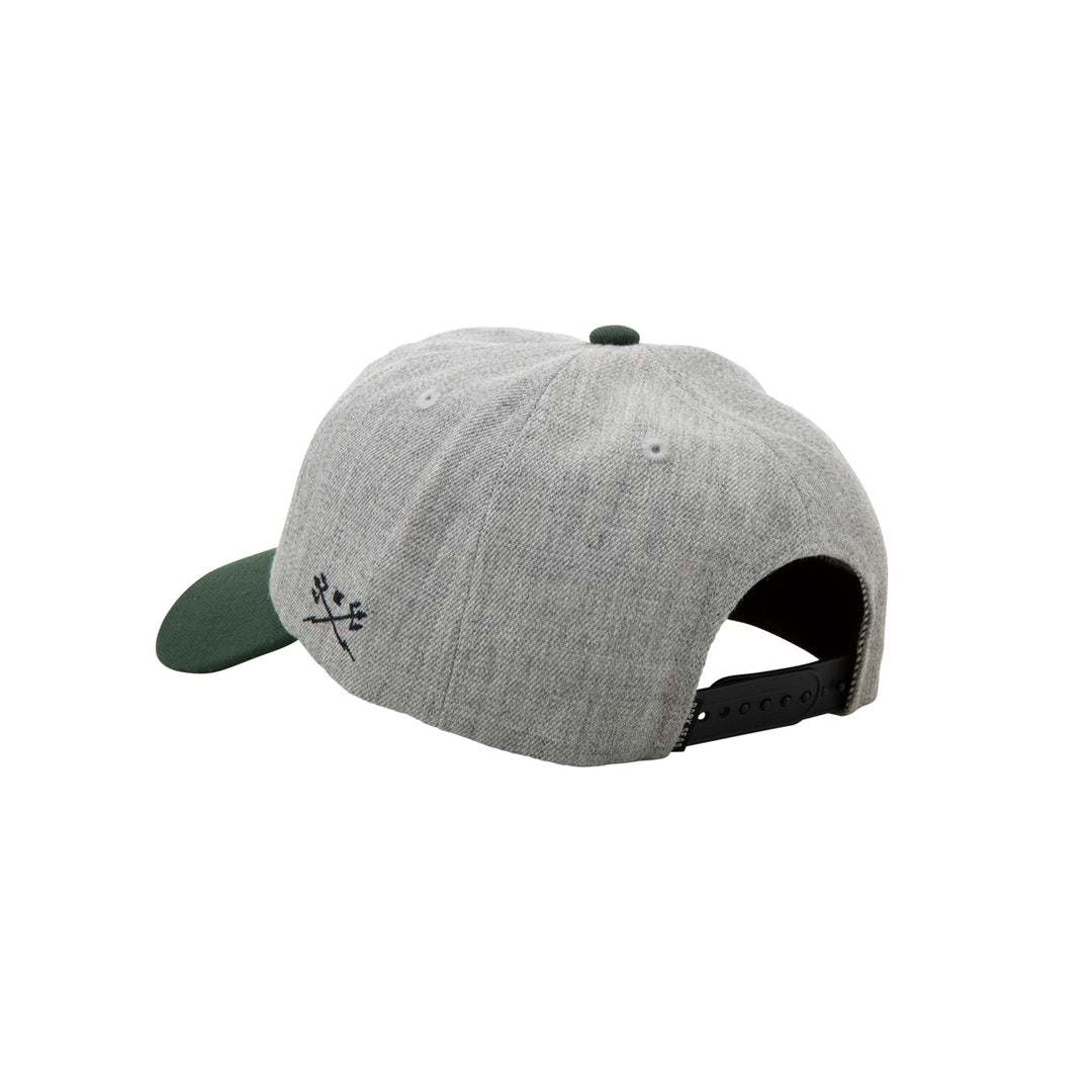 Dark Seas CRYPT HAT - GREY GREEN - Sun Diego Boardshop