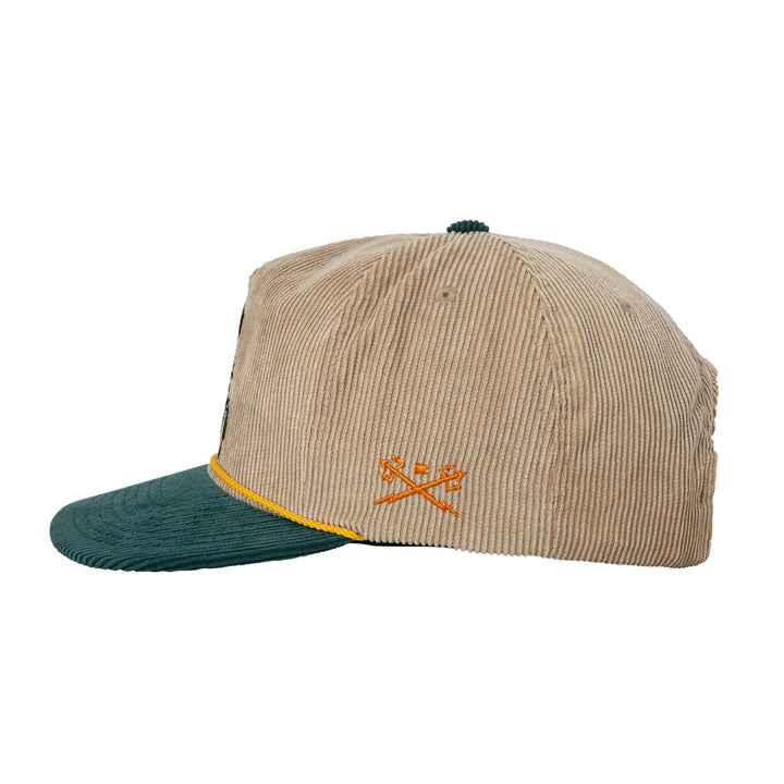 Dark Seas LOYAL HAT - KHAKI/GREEN - Sun Diego Boardshop