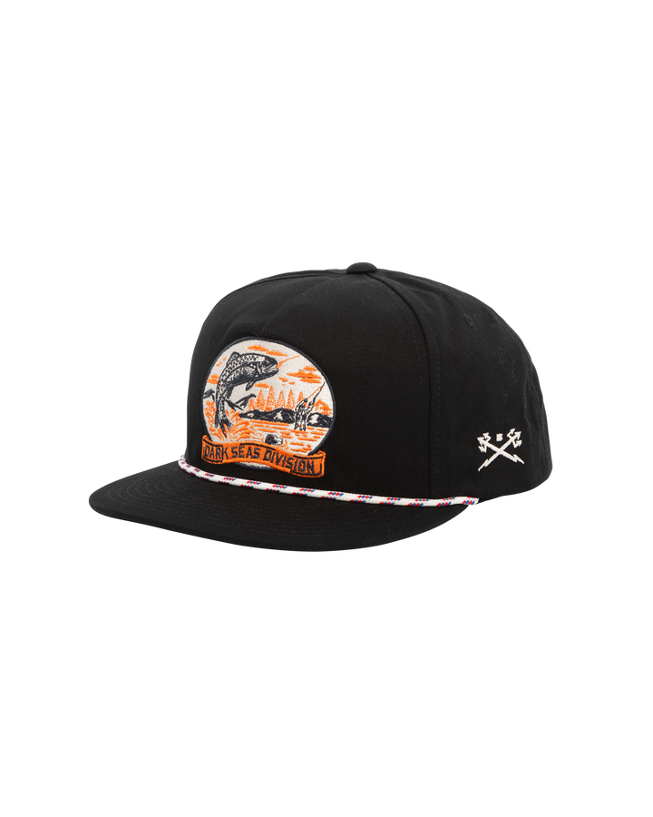Dark Seas Whitley Hat - White/Black - Sun Diego Boardshop