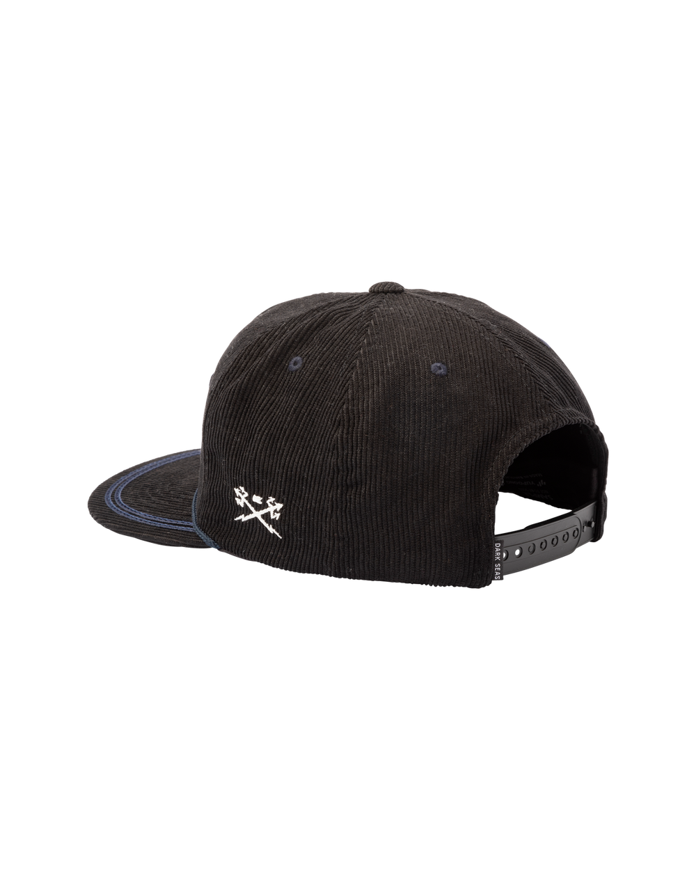 Dark Seas Saddleback Hat - Black - Sun Diego Boardshop