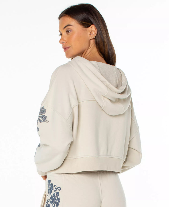 Roxy Fringing Reefs Hoodie - Pumice Stone - Sun Diego Boardshop