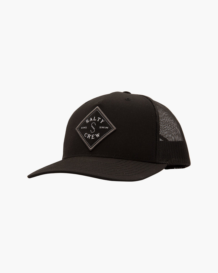 Salty Crew Sealine Retro Trucker Hat - Black - Sun Diego Boardshop
