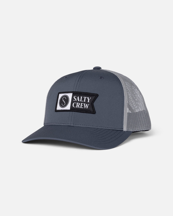 Salty Crew Men's Pinnacle 2 Retro Trucker Hat - Iron