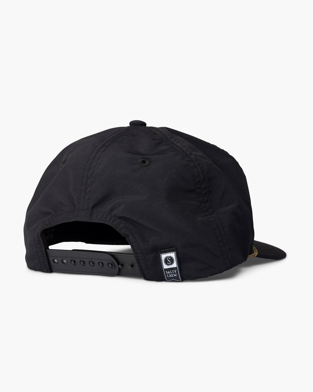 Salty Crew Steadfast 5 Panel Hat - BLACK - Sun Diego Boardshop