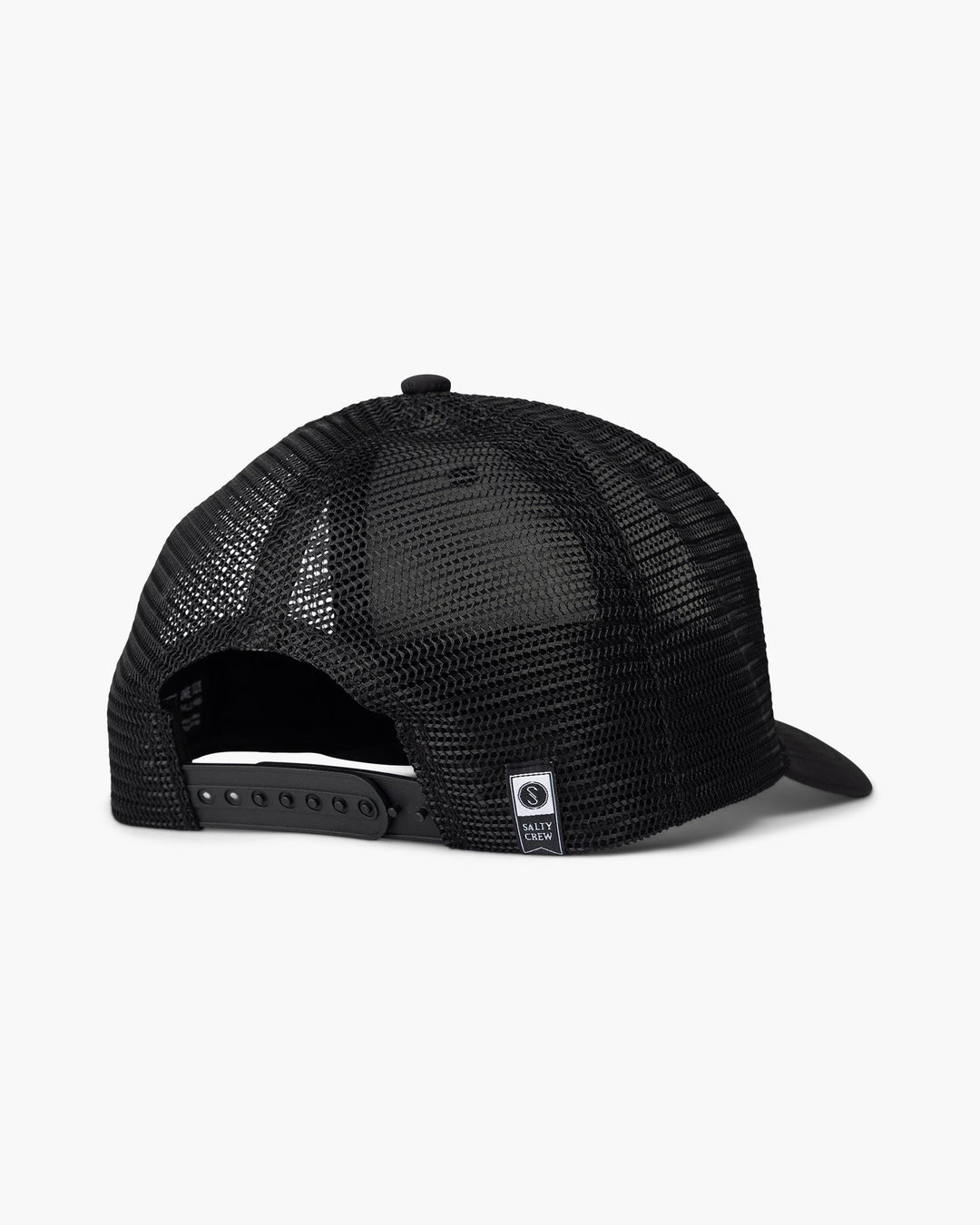 Salty Crew Steadfast Retro Trucker Hat - BLACK - Sun Diego Boardshop