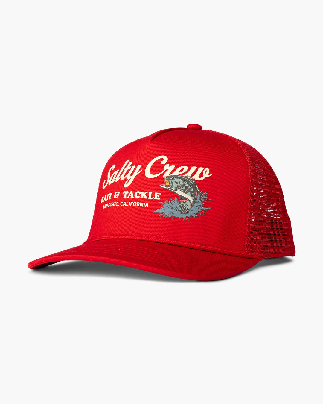 Salty Crew Good Times Trucker Hat - RED - Sun Diego Boardshop