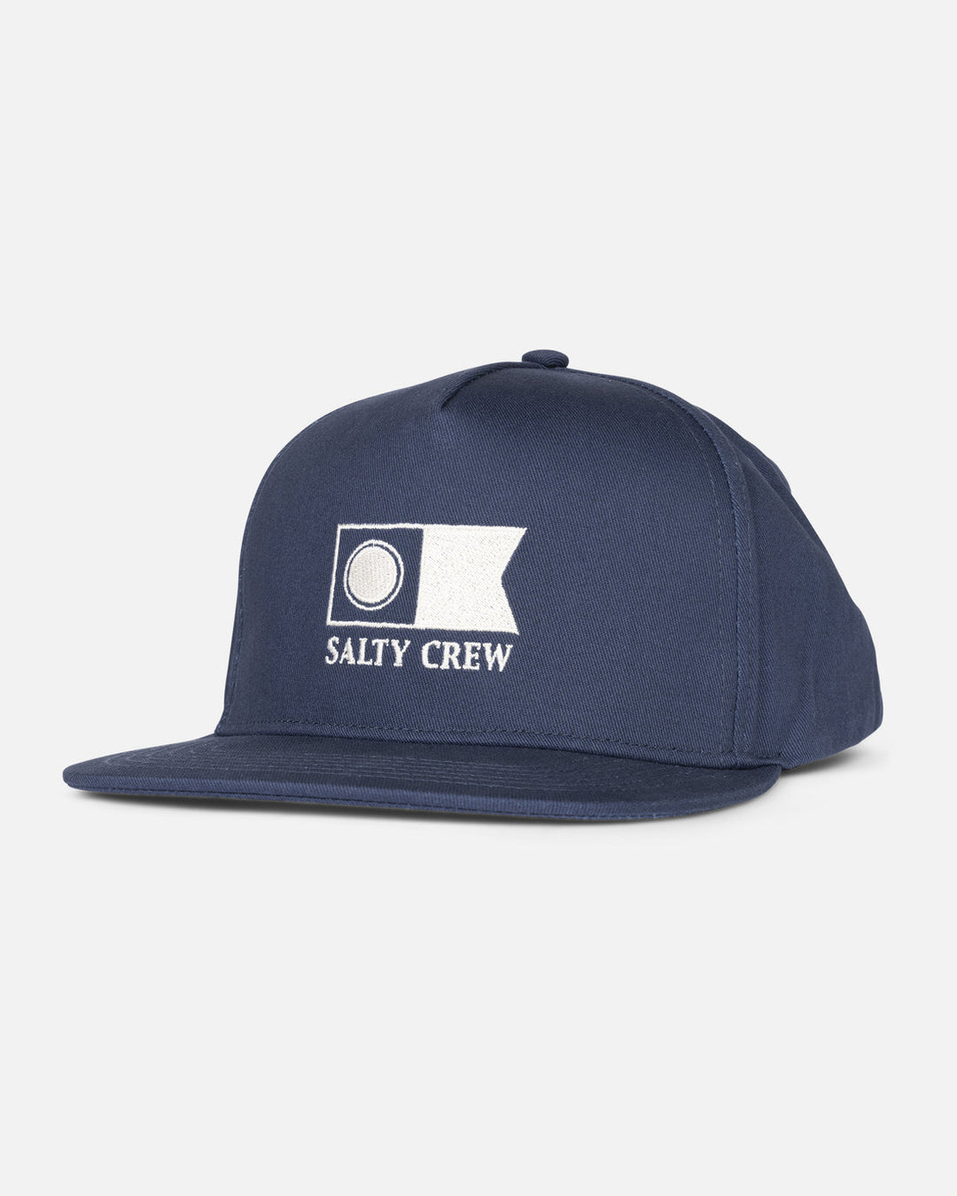 Salty Crew Flagship 5 Panel Hat - NAVY - Sun Diego Boardshop