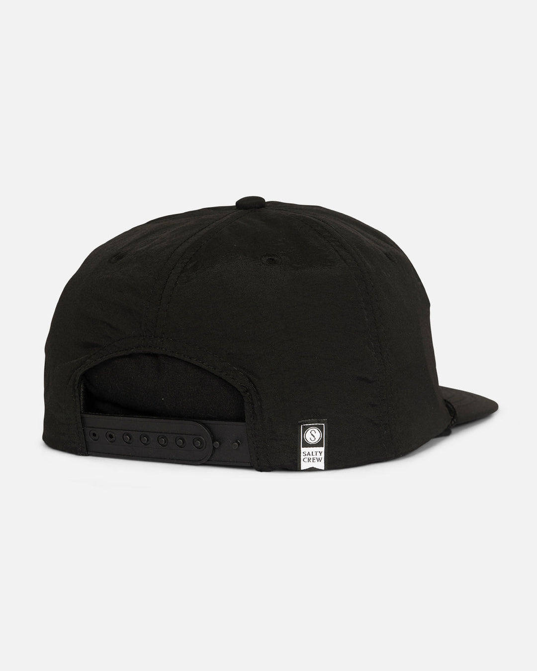 Salty Crew Crafted 5 Panel Hat - Black - Sun Diego Boardshop