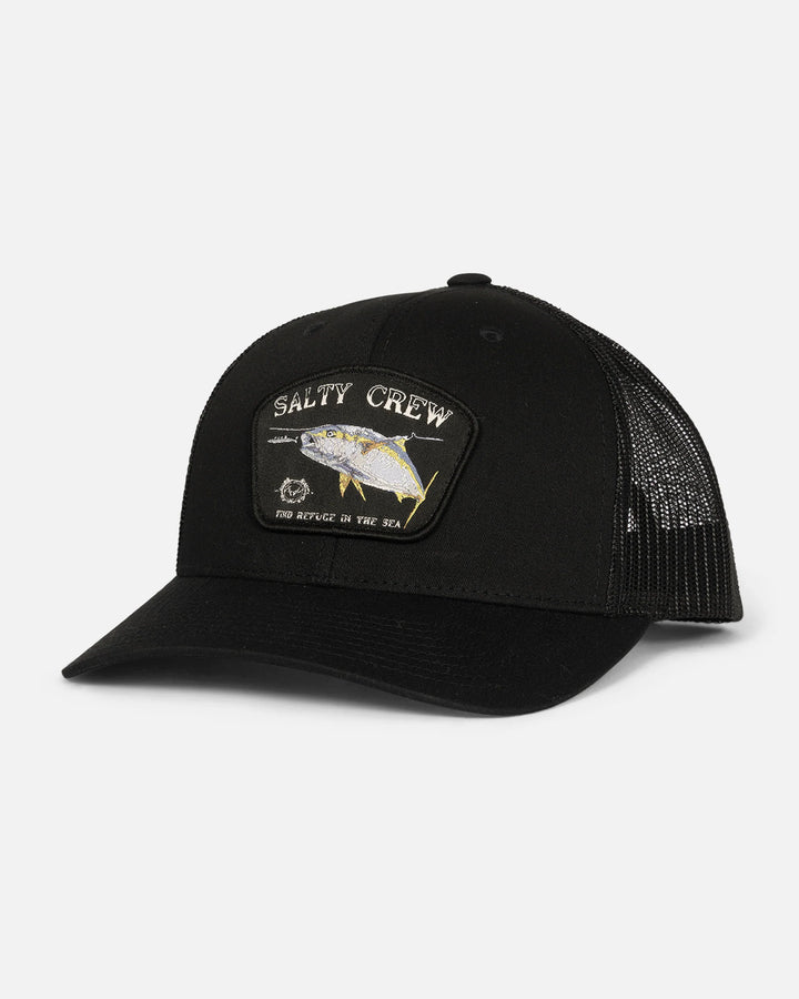 Salty Crew Men's Surface Retro Trucker Hat - Black