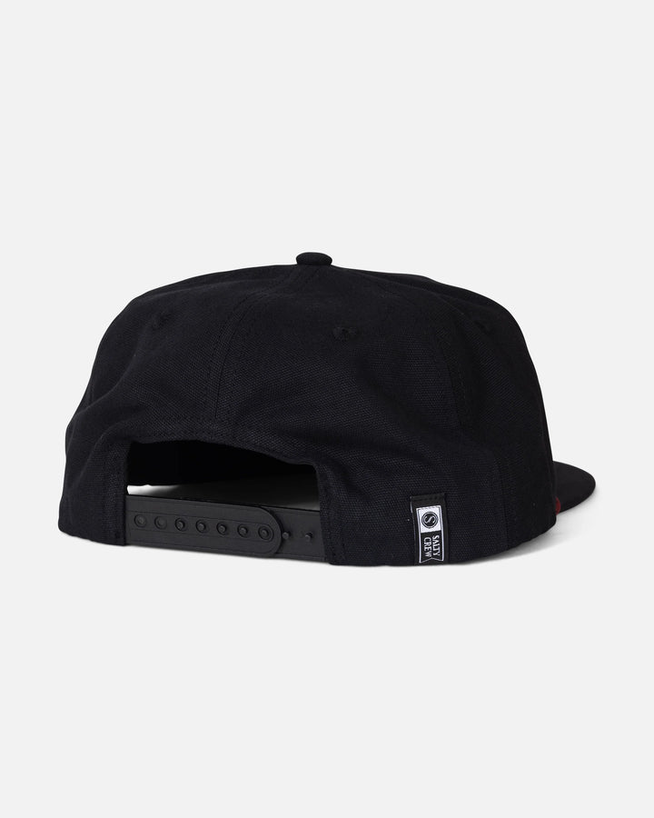 Salty Crew Men's Coastal Snapback - Black - Sun Diego Boardshop